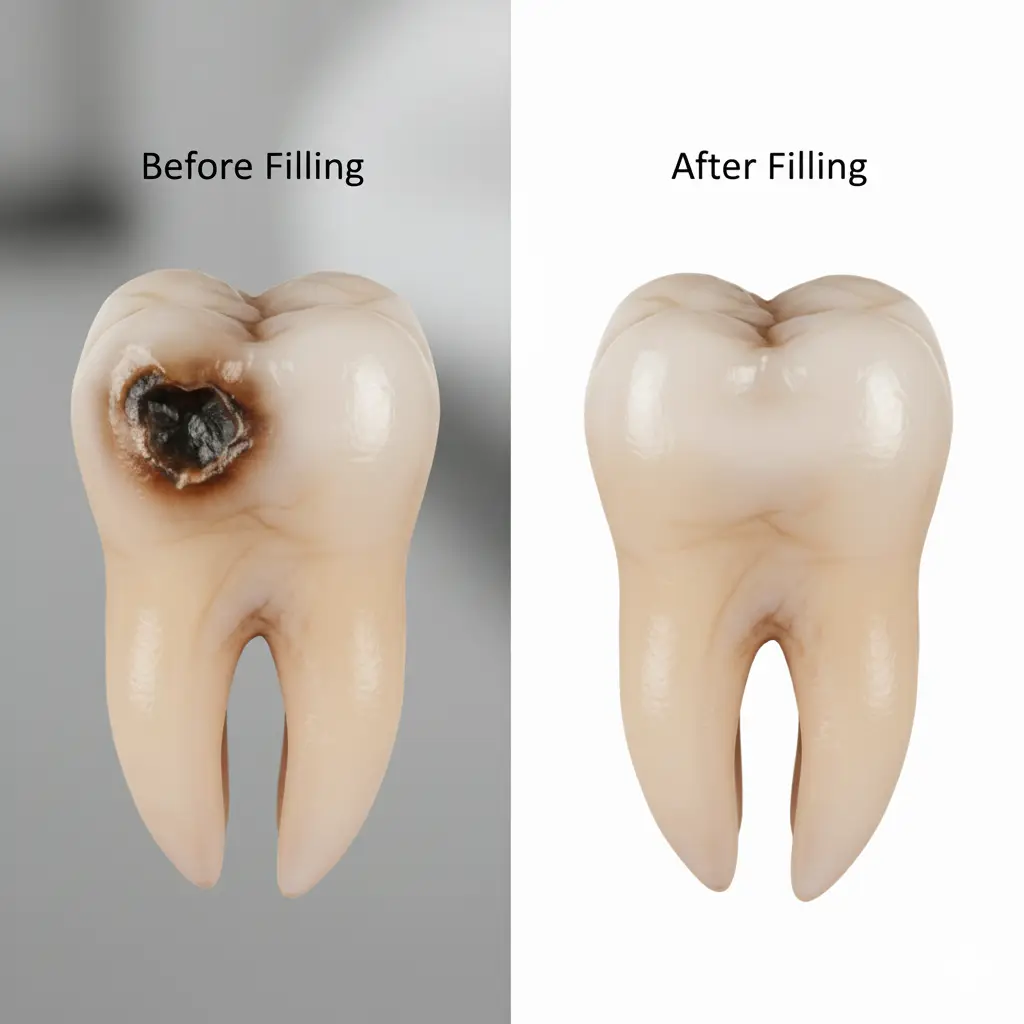 Human Teeth Filling General Dentistry